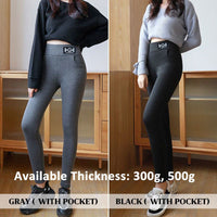 ❄️Winter New🔥Women’s Fashionable Thermal Cashmere Slim Pants - AxenBox